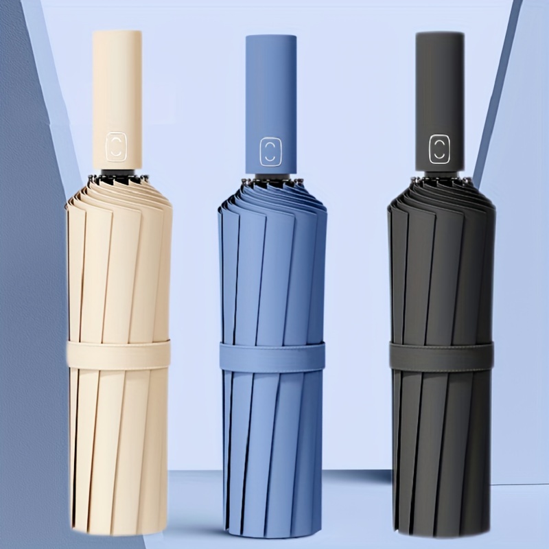 Golf Umbrella Large - Versterkte 24-botparaplu, heren zakelijk sterk en