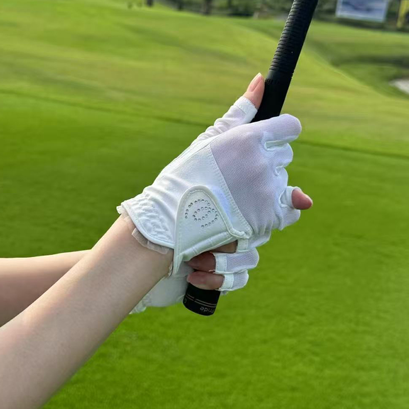 Golf Gloves - Golfhandschoenen voor dames met open vingers,