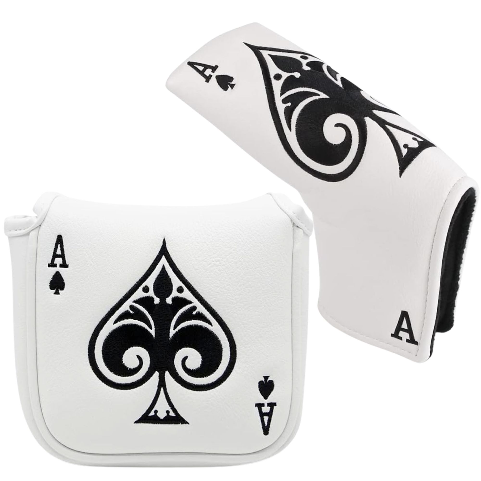 Golf Putter - Grappige Golf Putter Cover Headcover, Poker