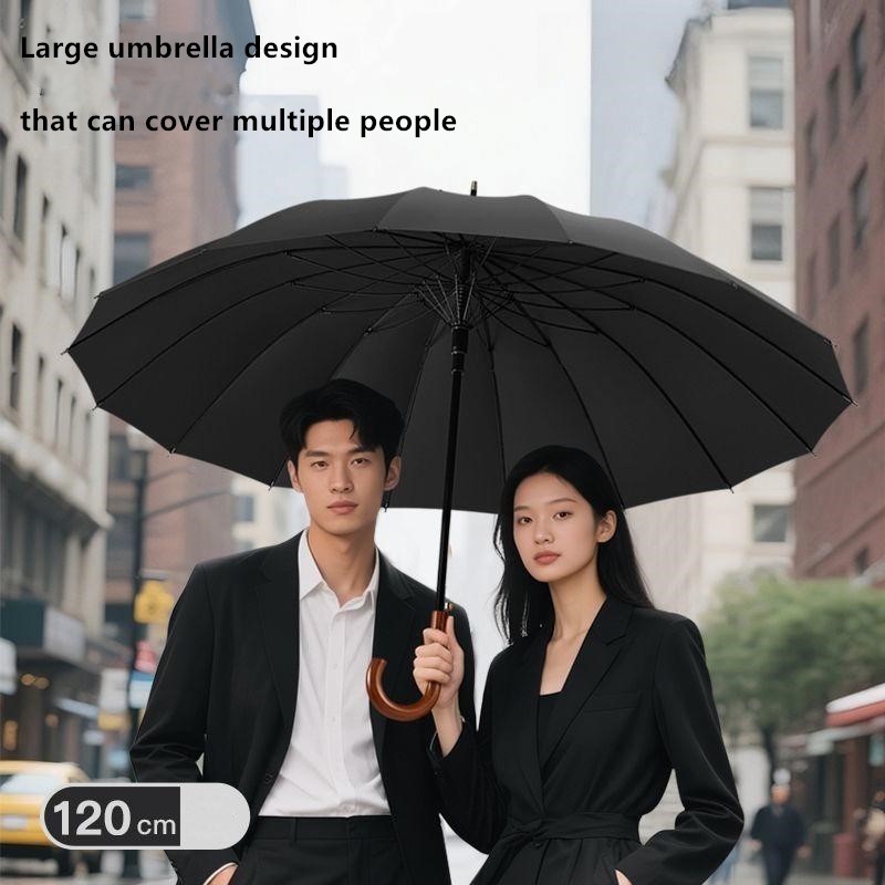 16-rib extra grote paraplu met - Golf Umbrella Large recensie en prijs