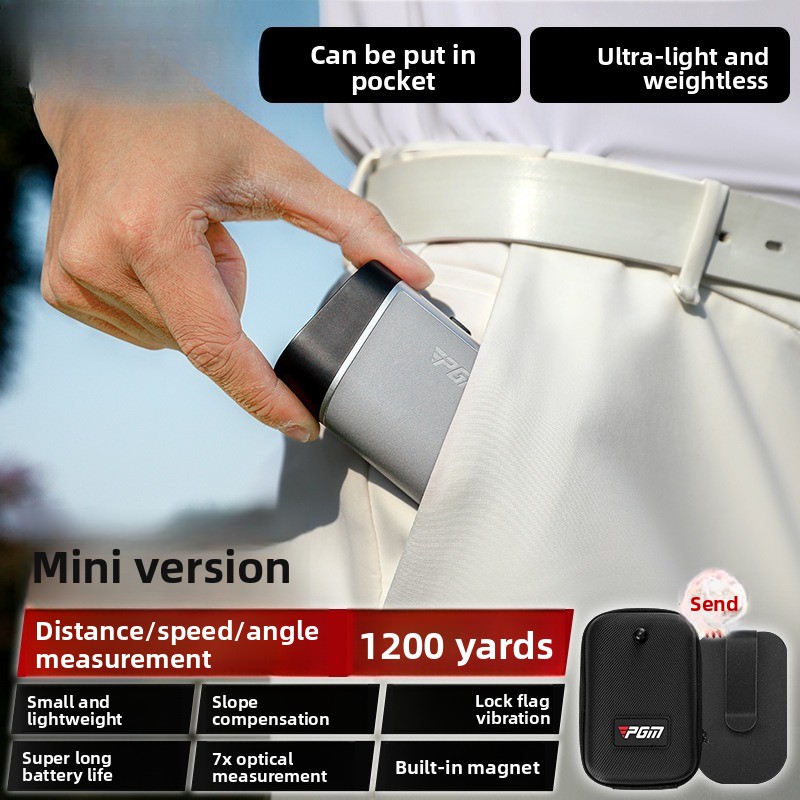 Golf Rangefinder Mini Pocket E - Golf Rangefinder recensie en prijs