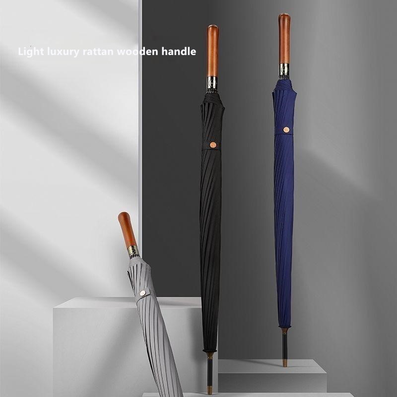 Automatische houten paraplu me - Golf Umbrella Large recensie en prijs