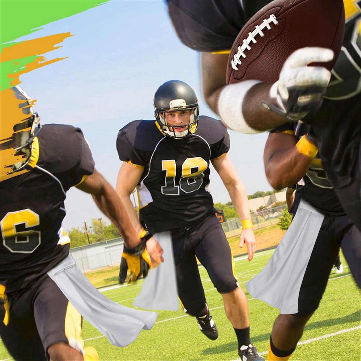 POPULAR-4 stuks voetbalhanddoe - Golf Towel recensie en prijs