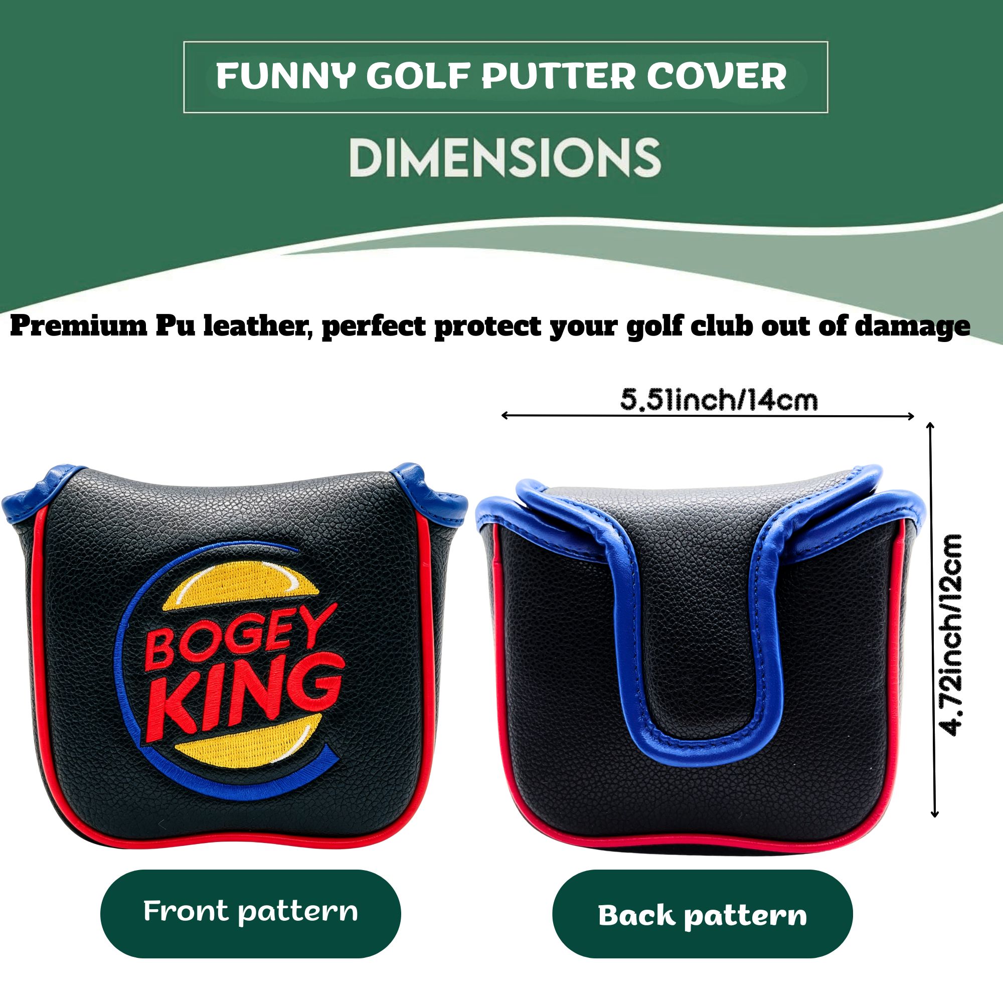 Grappige Bogey King Golf Headc - Golf Putter recensie en prijs