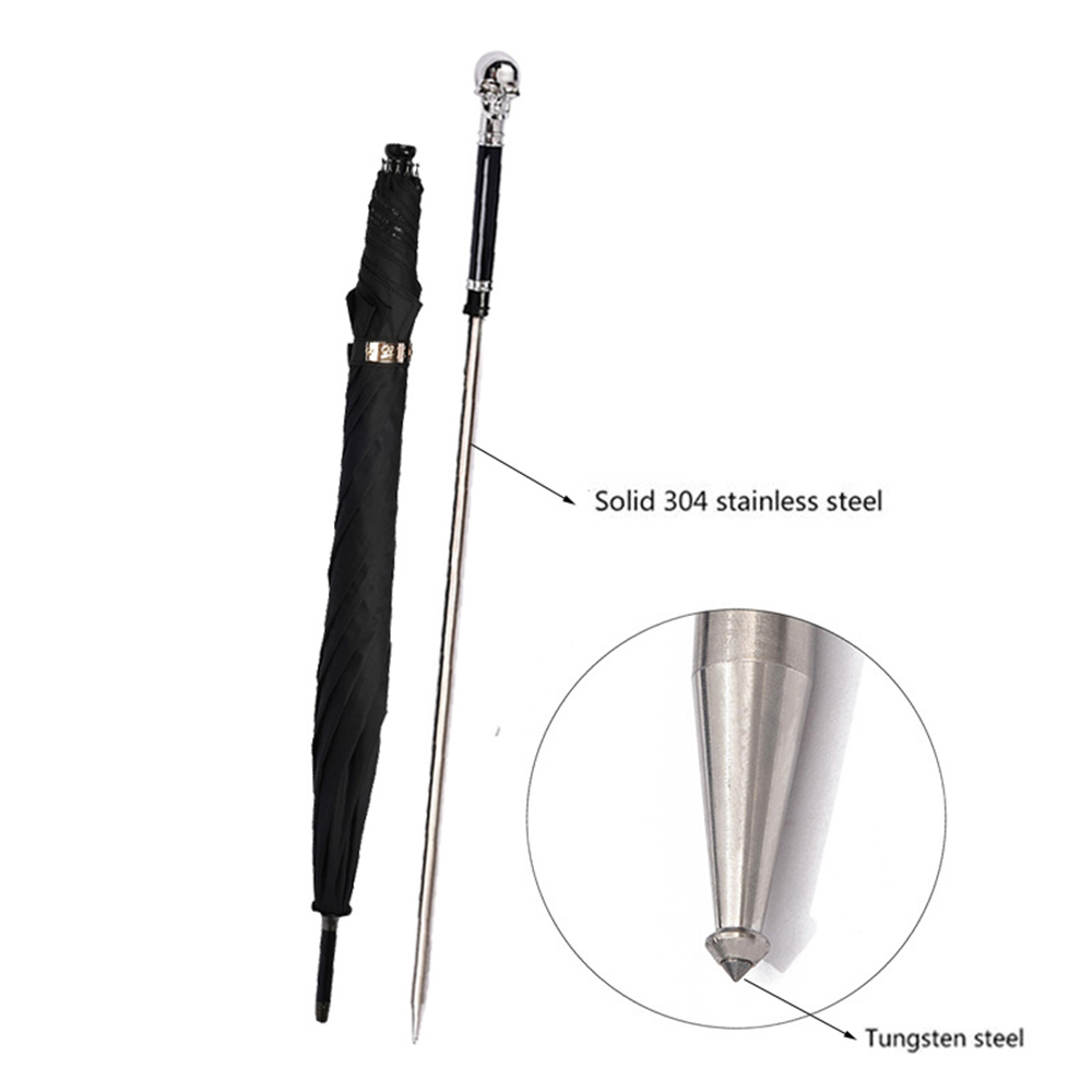 Schedel-wandelstok 2-in-1 zelf - Golf Umbrella Large recensie en prijs