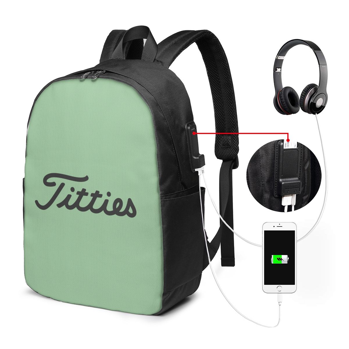 Titties Golfbalrugzak Reisnote - Golf Bag recensie en prijs