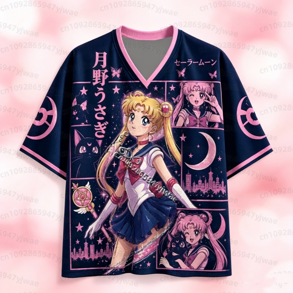 26 Sailor Moon Anime Mesh Jers - Golf Tees recensie en prijs