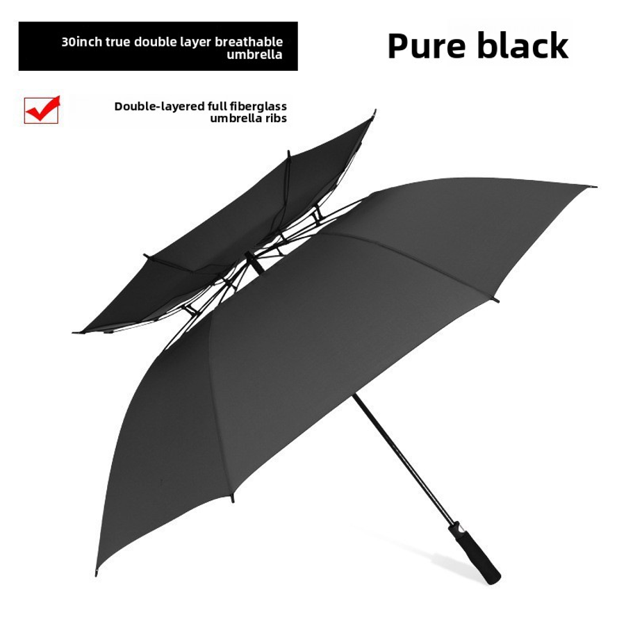 Autoparaplu, Dubbellaagse Golf - Golf Umbrella Large recensie en prijs