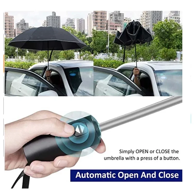 Heren Dames Paraplu Volautomat - Golf Umbrella Large recensie en prijs