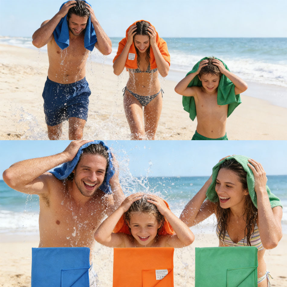 1PC microvezel strandhanddoek, - Golf Towel recensie en prijs