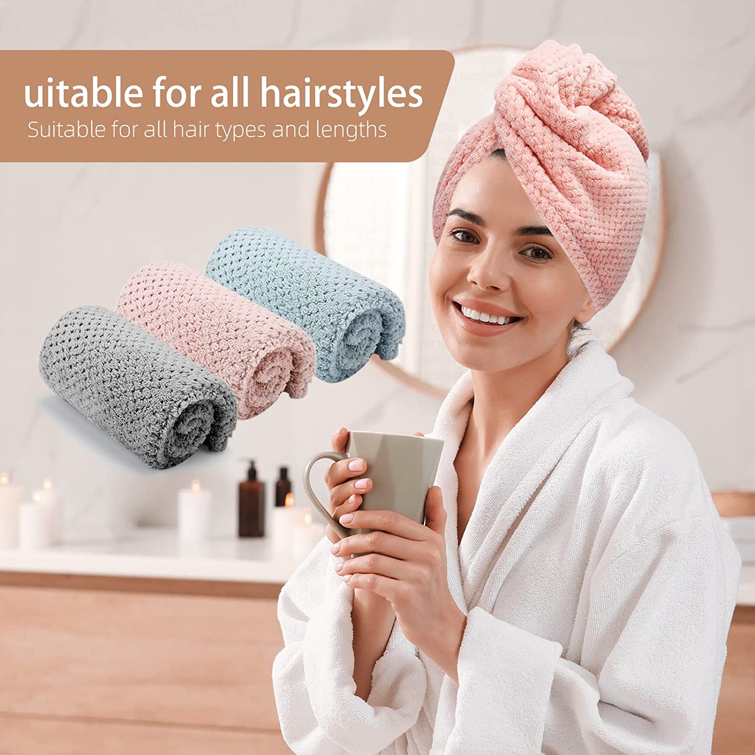 Handdoek voor droog haar voor  - Golf Towel recensie en prijs