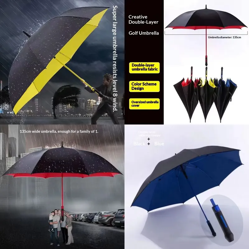 Grote winddichte golfparaplu,  - Golf Umbrella Large recensie en prijs